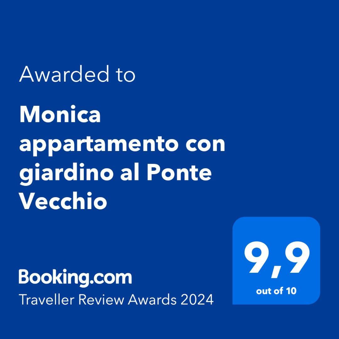 Monica Appartamento Con Giardino Al Ponte Vecchio 피렌체 외부 사진